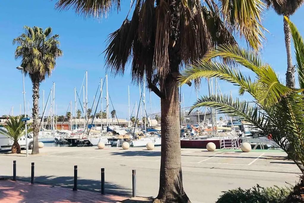 Beautiful 70S Vintage Yacht Boat In Barcelona Hotel Sant Adria de Besos